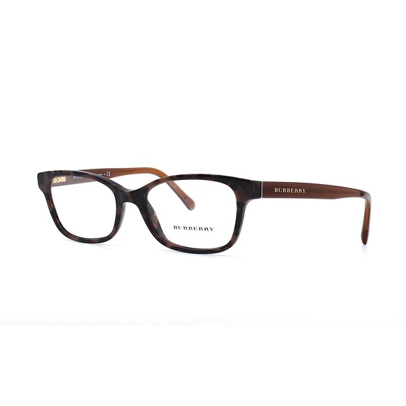 BURBERRY BE2201 3648 MARBLE BROWN AUTHENTIC WOMEN'S EYEGLASSES - Picture 9 of 12